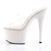 Pleaser - ADORE701 Mules à talons - Chaussures de pole dance - Transparent Product image